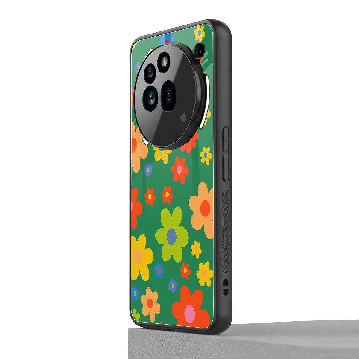 Greenery Blossom nothing phone 3a pro mobile cover | shockproof glass phone case