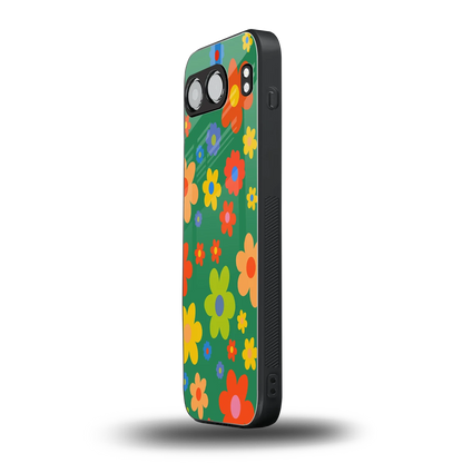 Greenery Blossom oneplus nord 4 mobile cover | shockproof glass phone case