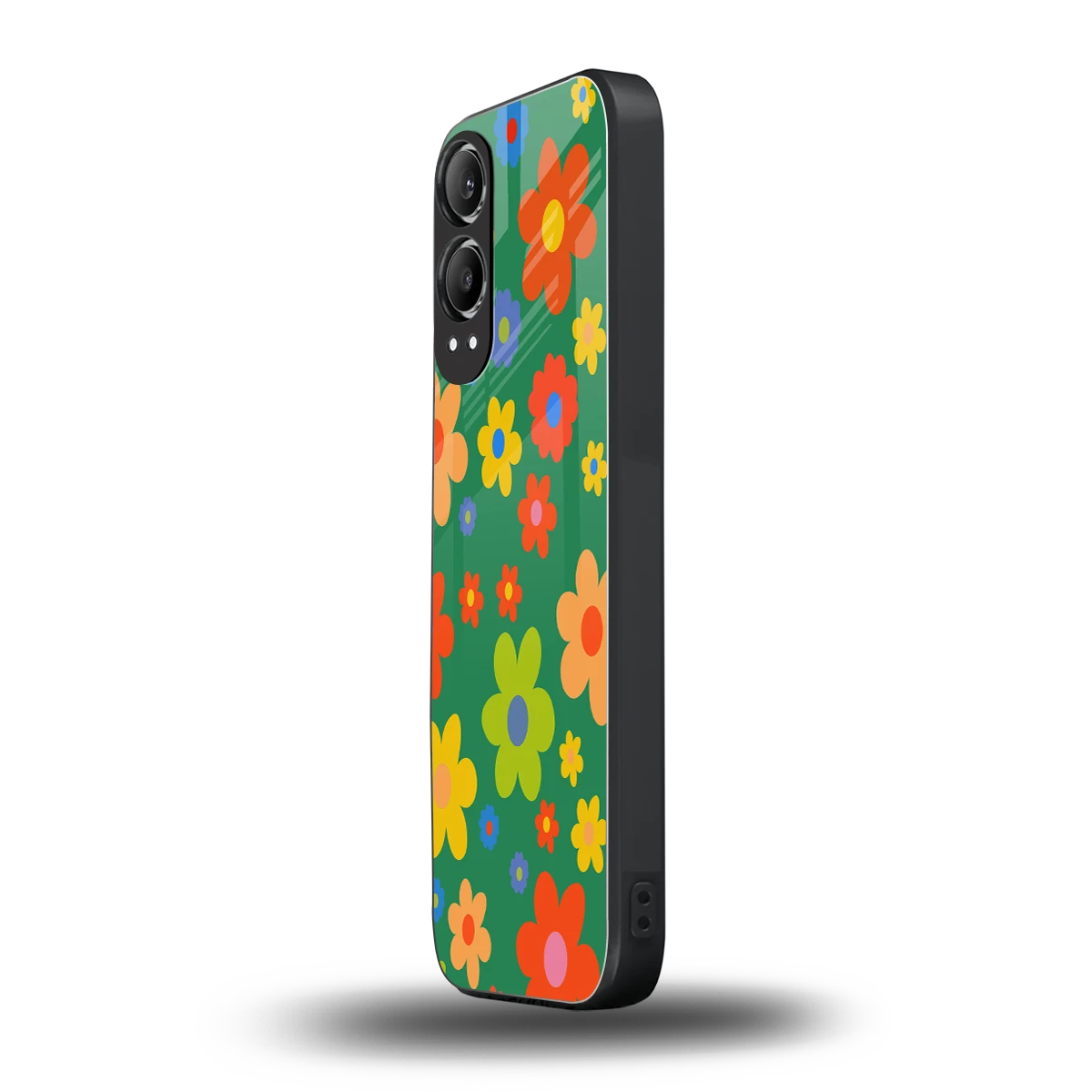 Greenery Blossom oneplus nord ce 4 lite mobile cover | shockproof glass phone case