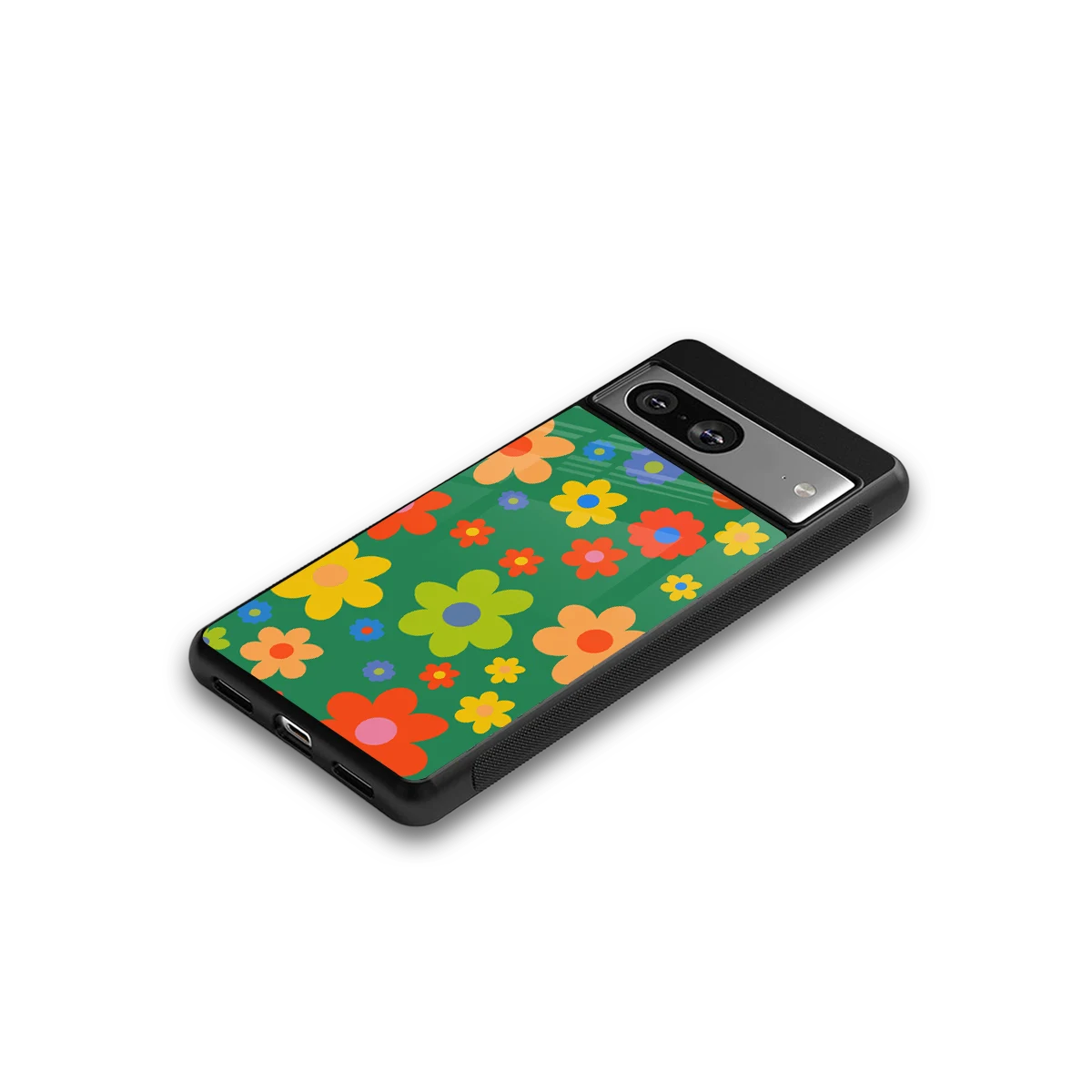 Greenery Blossom google pixel 8 mobile cover | shockproof glass phone case