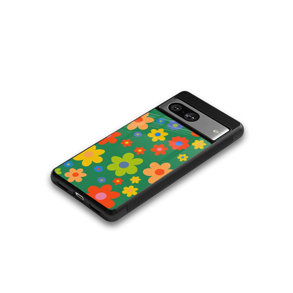 Greenery Blossom google pixel 8 mobile cover | shockproof glass phone case