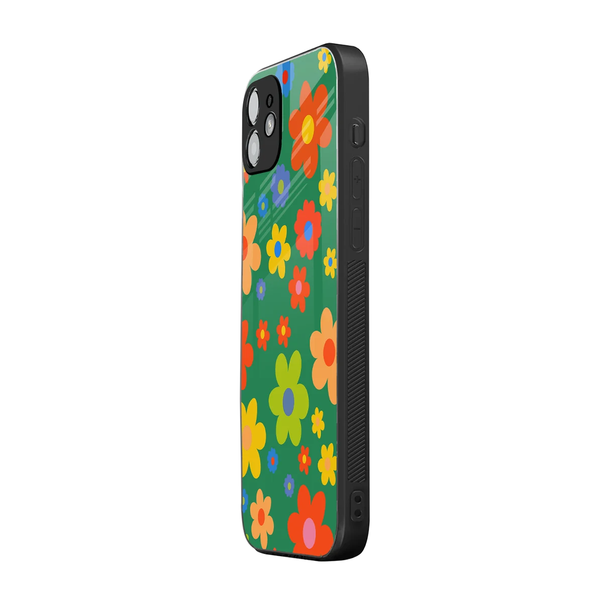 Greenery Blossom iphone 11 mobile cover | shockproof glass phone case