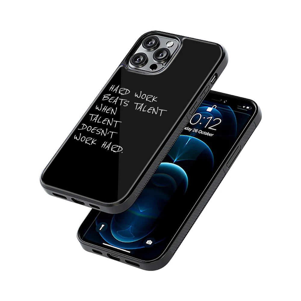 Protective Glass Back Phone Case Compatible with iPhone, Samsung, OnePlus, Pixel & More