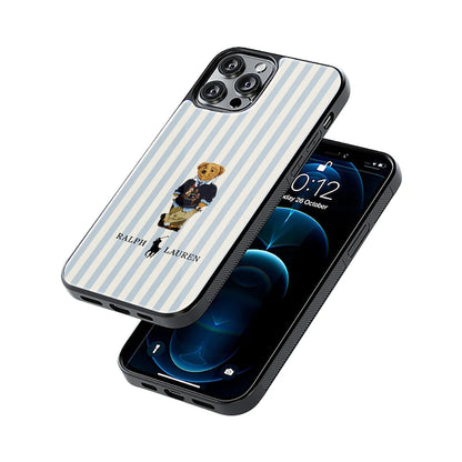 Protective Glass Back Phone Case Compatible with iPhone, Samsung, OnePlus, Pixel & More