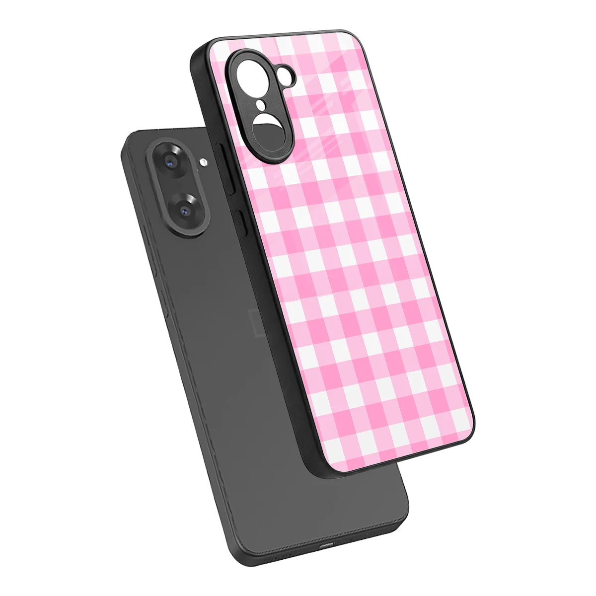 Hankie Harmony sleek oneplus nord ce5 5g cover with tempered glass back and TPU edges