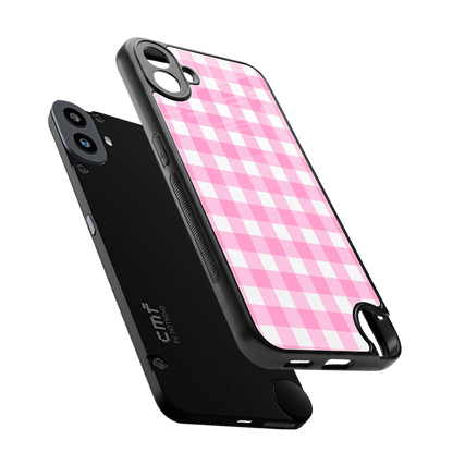 Hankie Harmony sleek cmf nothing phone 1 cover with tempered glass back and TPU edges