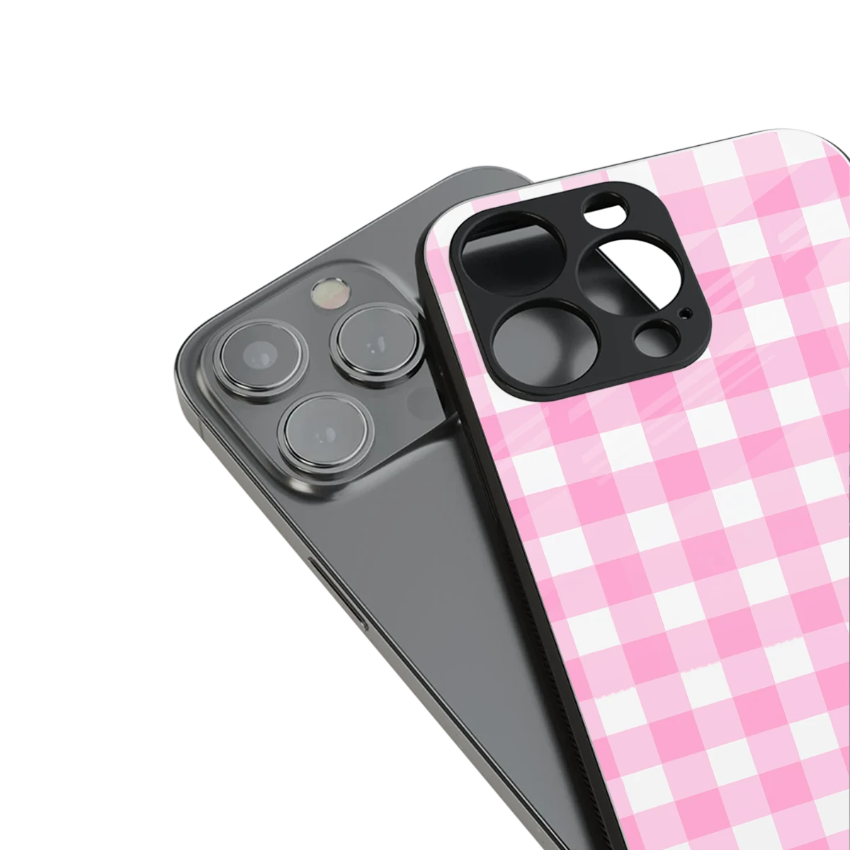Hankie Harmony stylish phone case for iphone 13 pro | glossy glass and slim fit