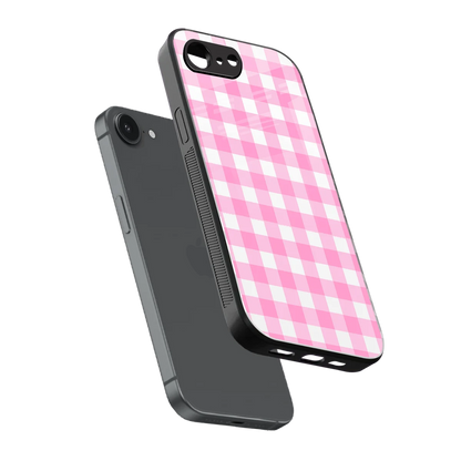Hankie Harmony sleek iphone 16e cover with tempered glass back and TPU edges