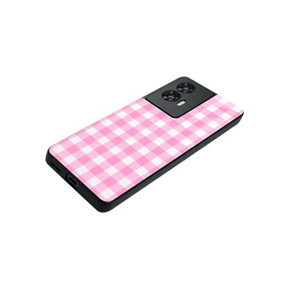 Hankie Harmony stylish phone case for motorola edge 50 fusion | glossy glass and slim fit