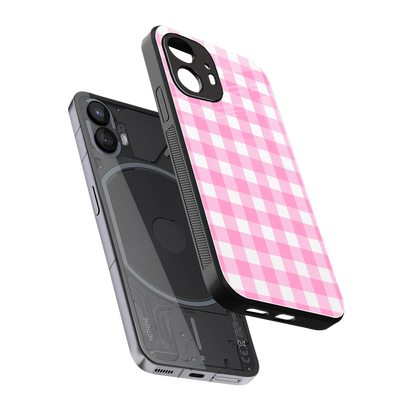 Hankie Harmony sleek nothing phone 2 cover with tempered glass back and TPU edges