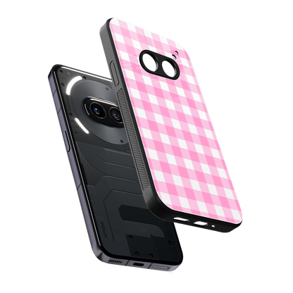 Hankie Harmony sleek nothing phone 2a cover with tempered glass back and TPU edges