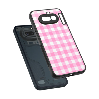 Hankie Harmony sleek nothing phone 4a cover with tempered glass back and TPU edges