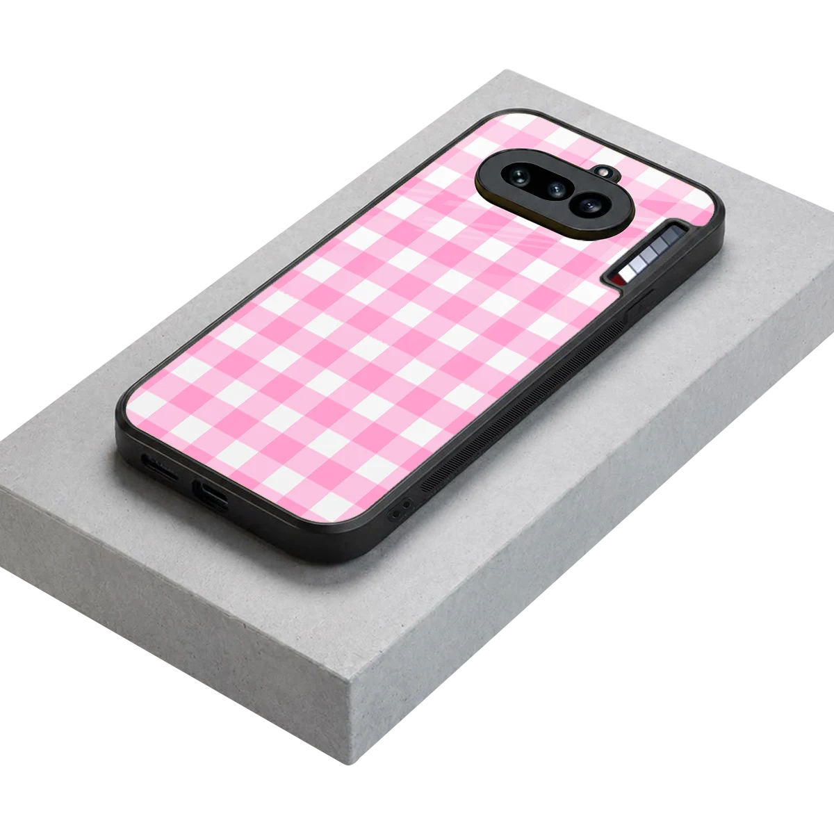 Hankie Harmony stylish phone case for nothing phone 4a | glossy glass and slim fit