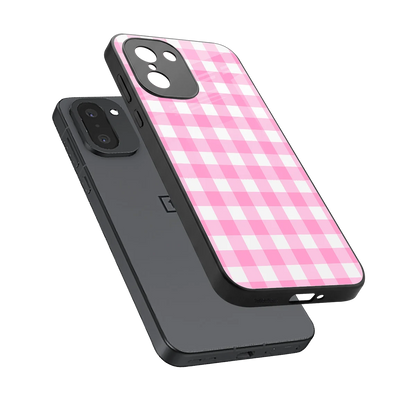 Hankie Harmony sleek oneplus 15r cover with tempered glass back and TPU edges