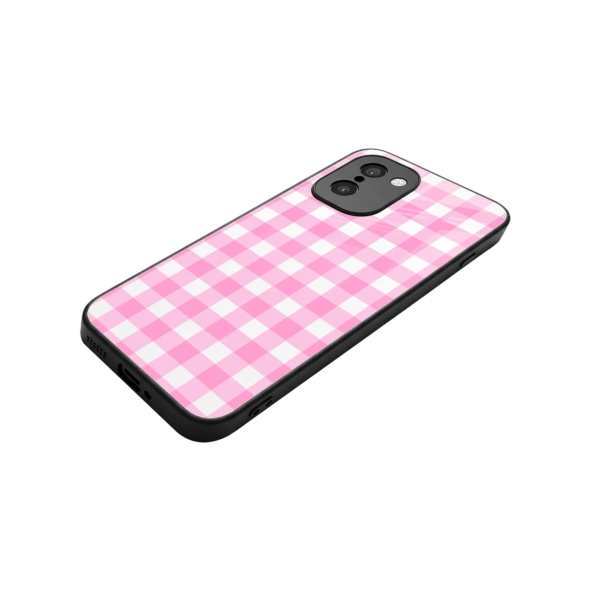Hankie Harmony stylish phone case for oneplus 15r | glossy glass and slim fit