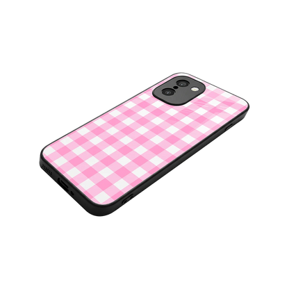 Hankie Harmony stylish phone case for oneplus 15r | glossy glass and slim fit