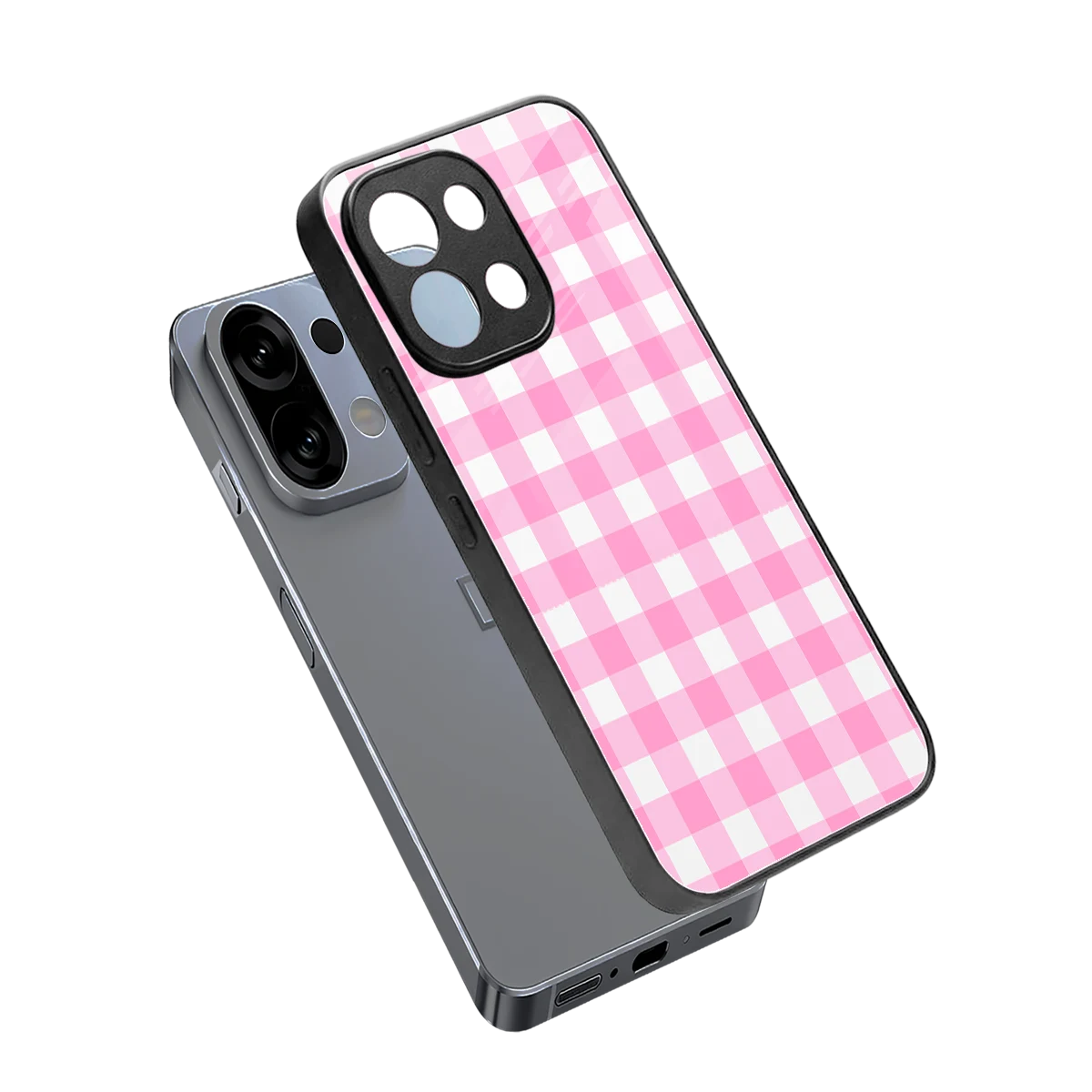 Hankie Harmony sleek oppo k13 5g cover with tempered glass back and TPU edges