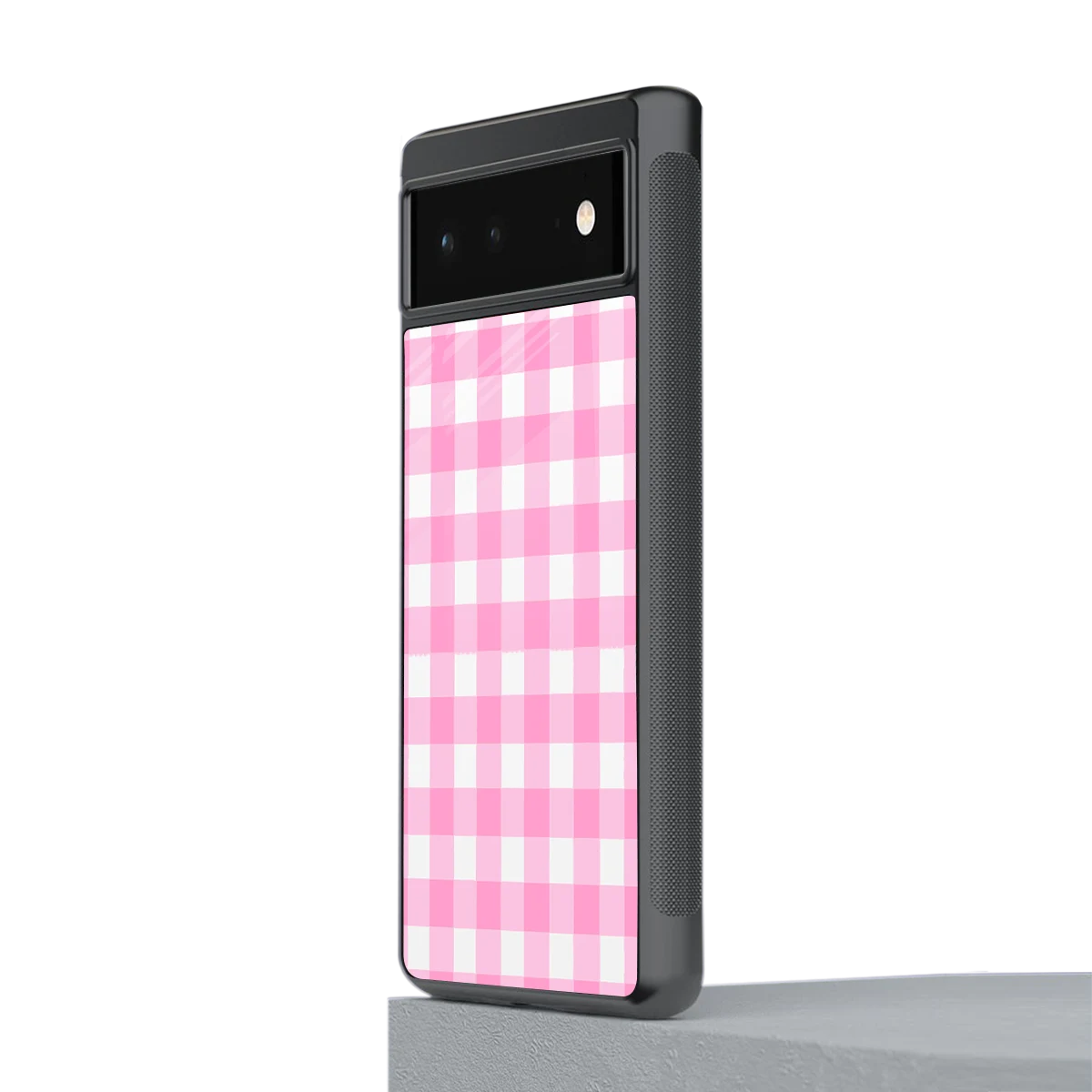 Hankie Harmony stylish phone case for google pixel 6 | glossy glass and slim fit