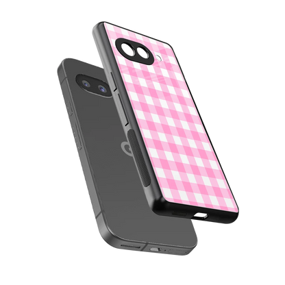 Hankie Harmony sleek google pixel 10a cover with tempered glass back and TPU edges