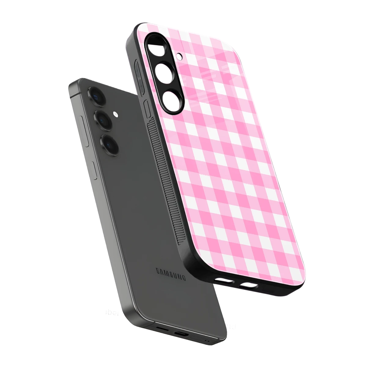 Hankie Harmony sleek samsung galaxy s23 fe cover with tempered glass back and TPU edges