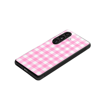Hankie Harmony stylish phone case for samsung galaxy s24 fe | glossy glass and slim fit