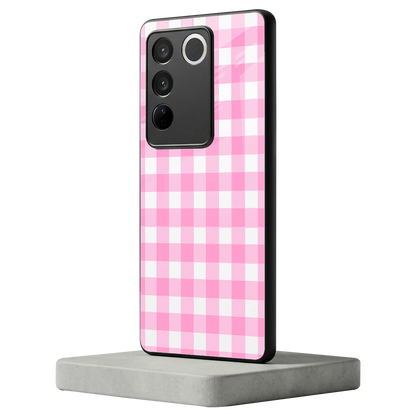 Hankie Harmony vivo v27 5g mobile cover | shockproof glass phone case