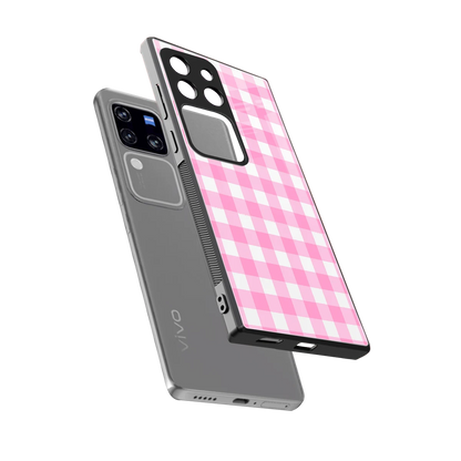 Hankie Harmony sleekvivo v30 pro cover with tempered glass back and TPU edges