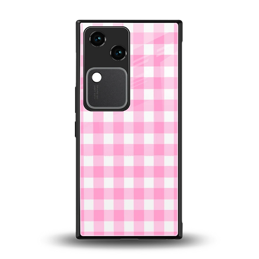 Hankie Harmony back phone cover | glass case for vivo v30
