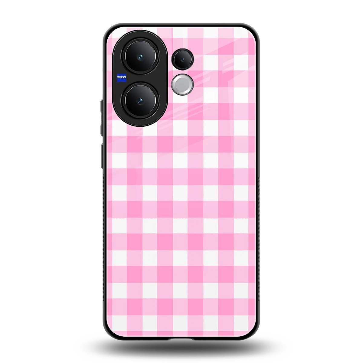 Hankie Harmony back phone cover | glass case for vivo v60