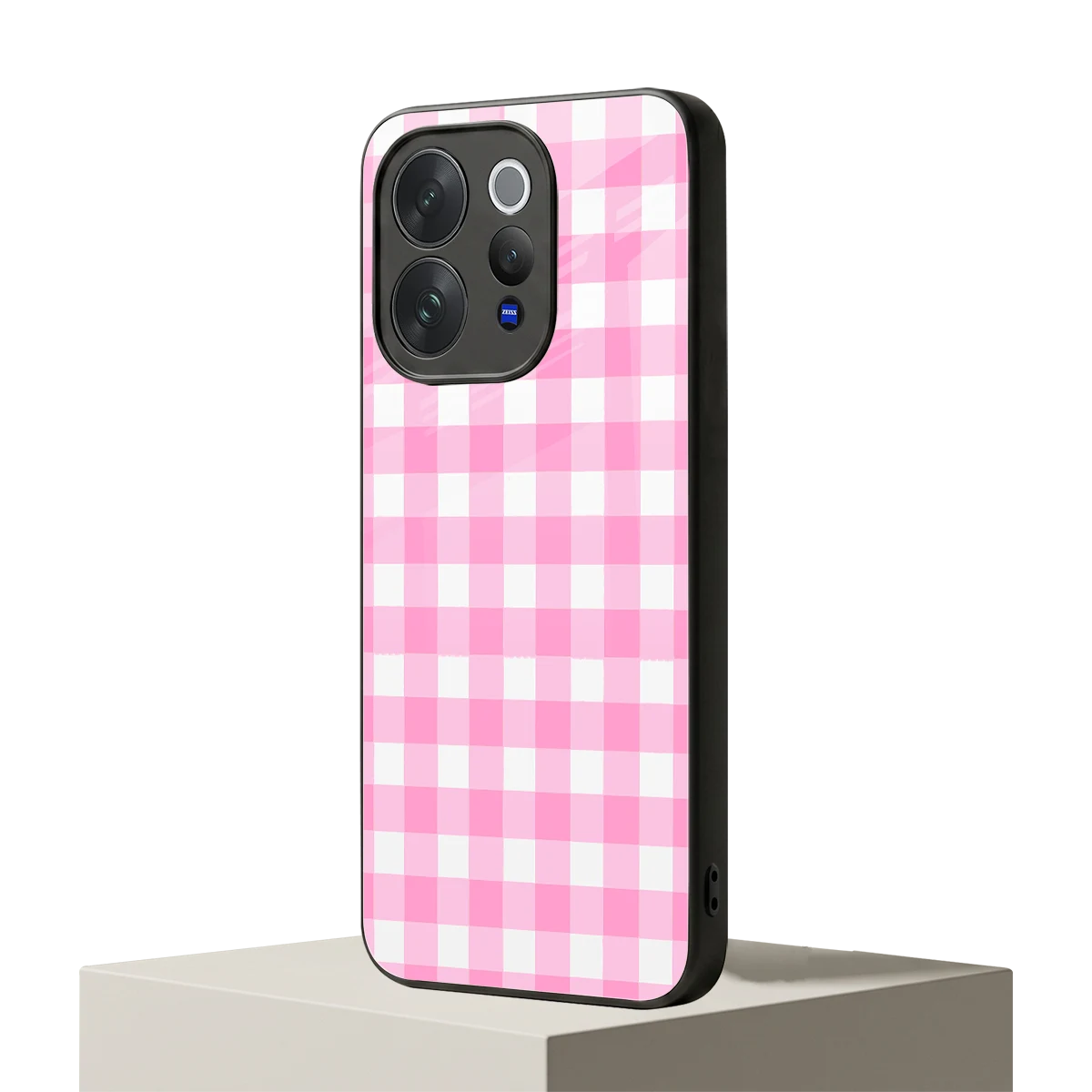 Hankie Harmony vivo v70 mobile cover | shockproof glass phone case
