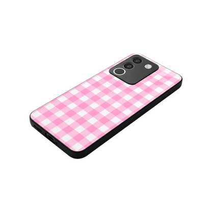 Hankie Harmony stylish phone case for vivo y200 5g | glossy glass and slim fit