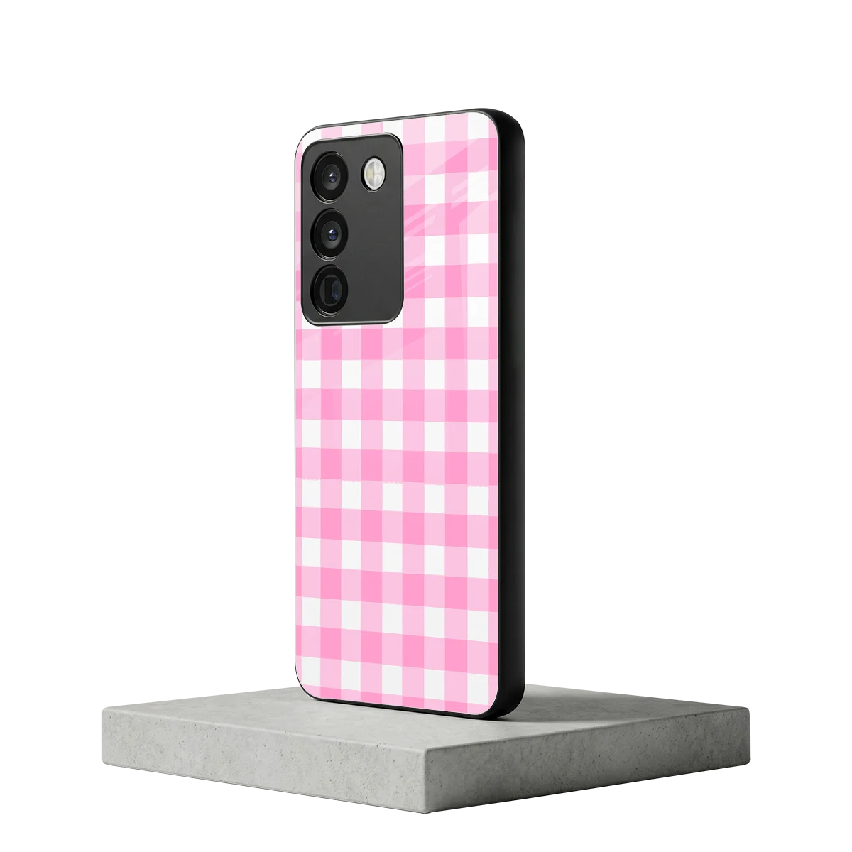 Hankie Harmony vivo y200 5g mobile cover | shockproof glass phone case