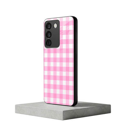 Hankie Harmony vivo y200 5g mobile cover | shockproof glass phone case