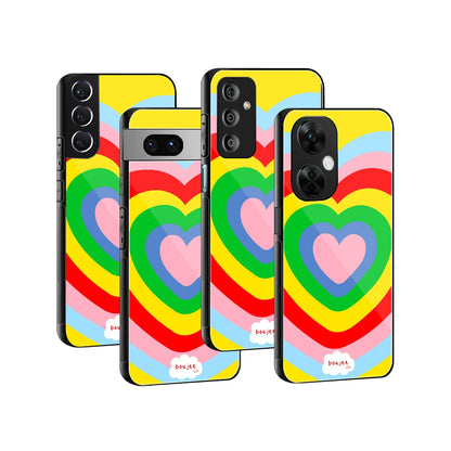 Stylish Glass Back Case for All Smartphones iPhone, Samsung, OnePlus, Pixel, Redmi, Oppo, Vivo, Motorola