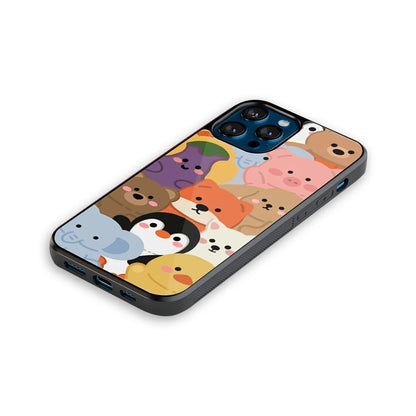 Luxury Glass Back Mobile Cover for iPhone, Samsung Galaxy, OnePlus, Pixel, Redmi & More