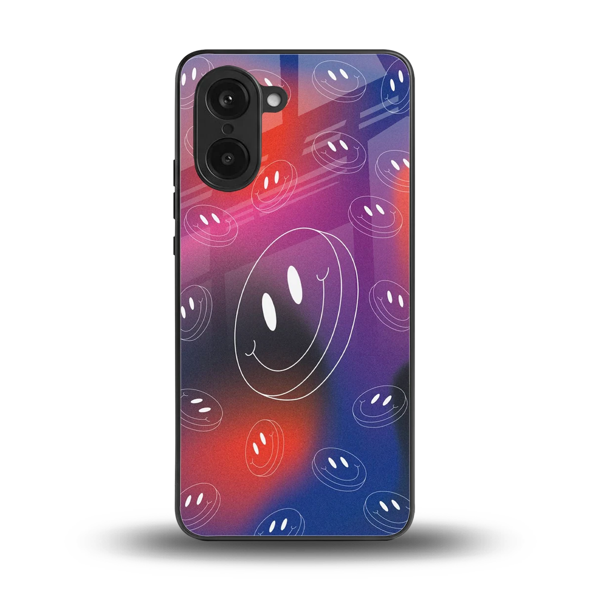 Happy Vibes back phone cover | glass case for oneplus nord ce5 5g