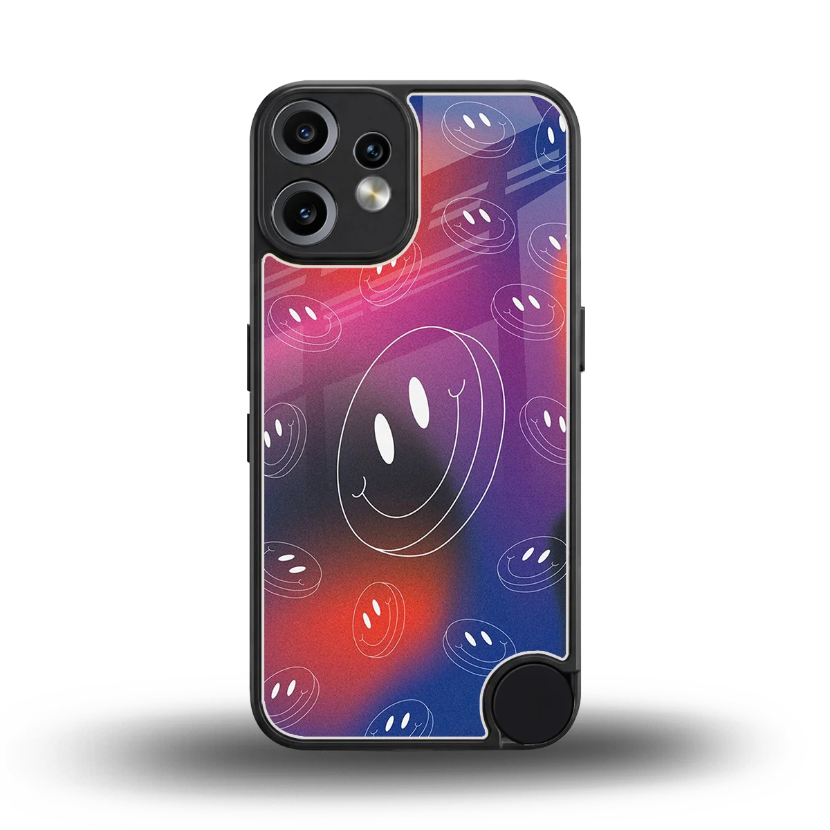 Happy Vibes back phone cover | glass case for cmf nothing phone 2 pro