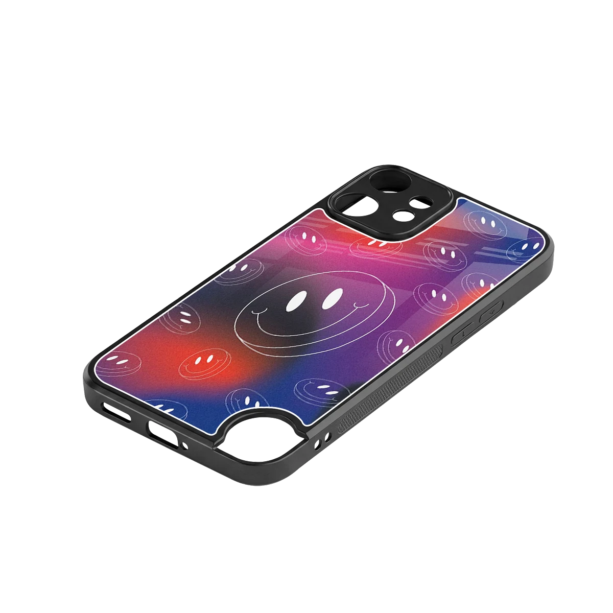 Happy Vibes stylish phone case for cmf nothing phone 2 pro | glossy glass and slim fit