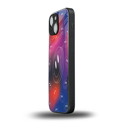Happy Vibes iphone 12 mini mobile cover | shockproof glass phone case