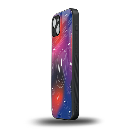 Happy Vibes iphone 13 mobile cover | shockproof glass phone case