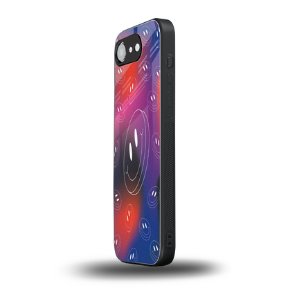 Happy Vibes iphone 16e mobile cover | shockproof glass phone case