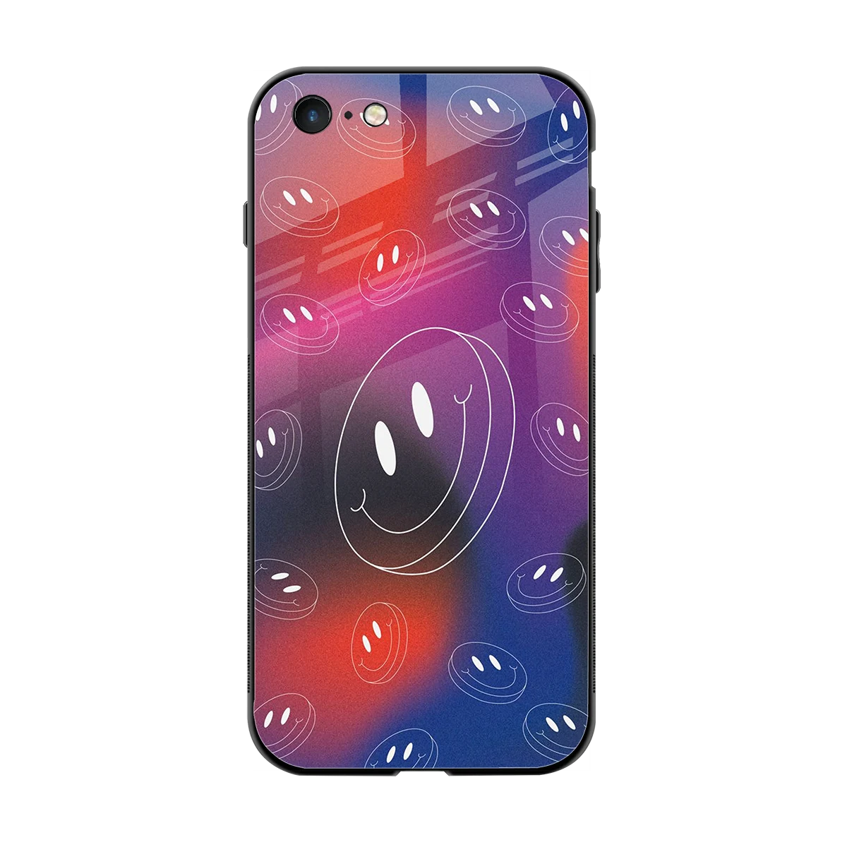 Happy Vibes back phone cover | glass case for iphone 6s plus