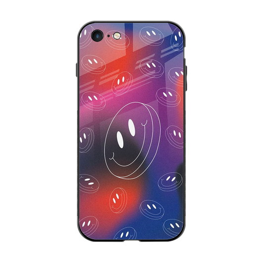 Happy Vibes back phone cover | glass case for iphone 6s plus