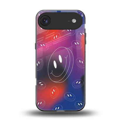 Happy Vibes back phone cover | glass case for iphone air