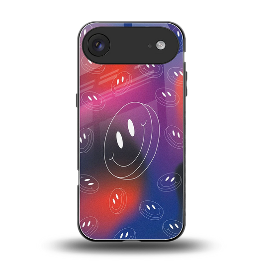 Happy Vibes back phone cover | glass case for iphone air