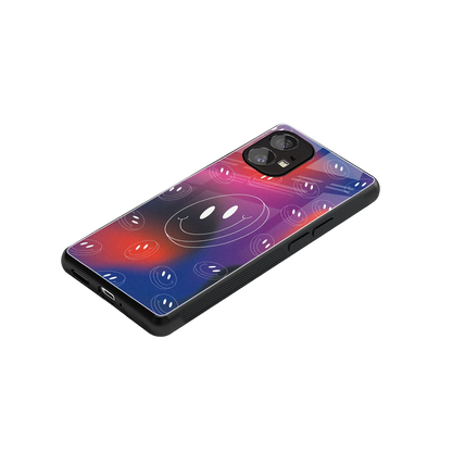 Happy Vibes stylish phone case for nothing phone 1 | glossy glass and slim fit