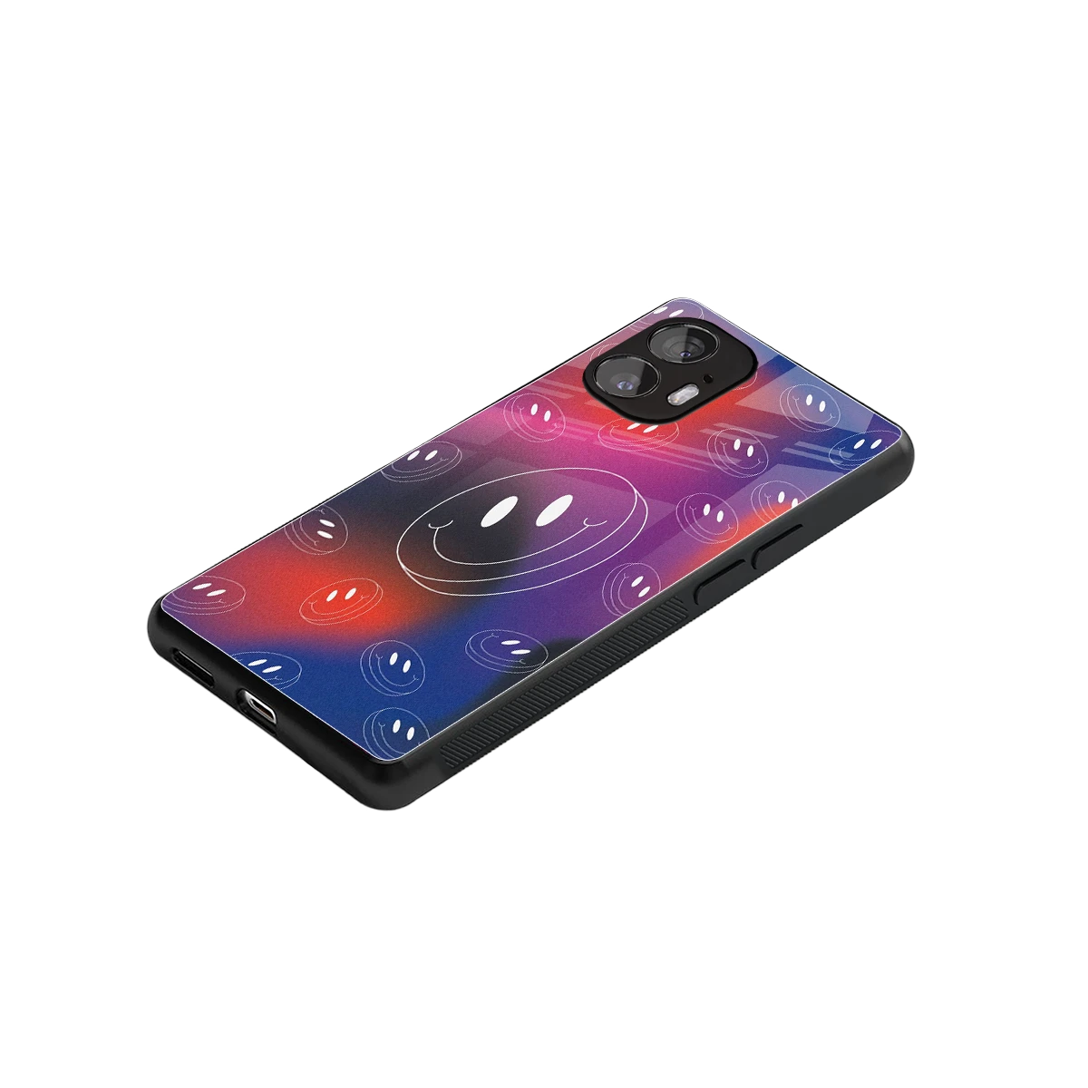 Happy Vibes stylish phone case for nothing phone 2 | glossy glass and slim fit