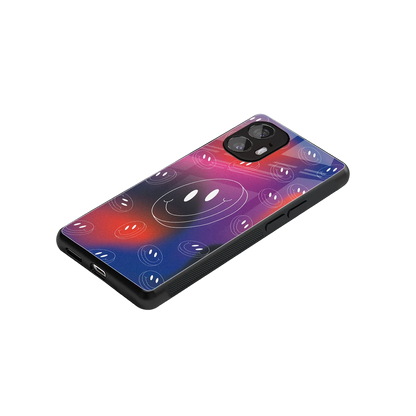 Happy Vibes stylish phone case for nothing phone 2 | glossy glass and slim fit