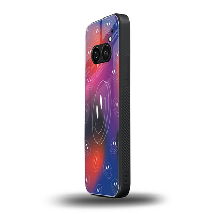 Happy Vibes nothing phone 2a plus mobile cover | shockproof glass phone case