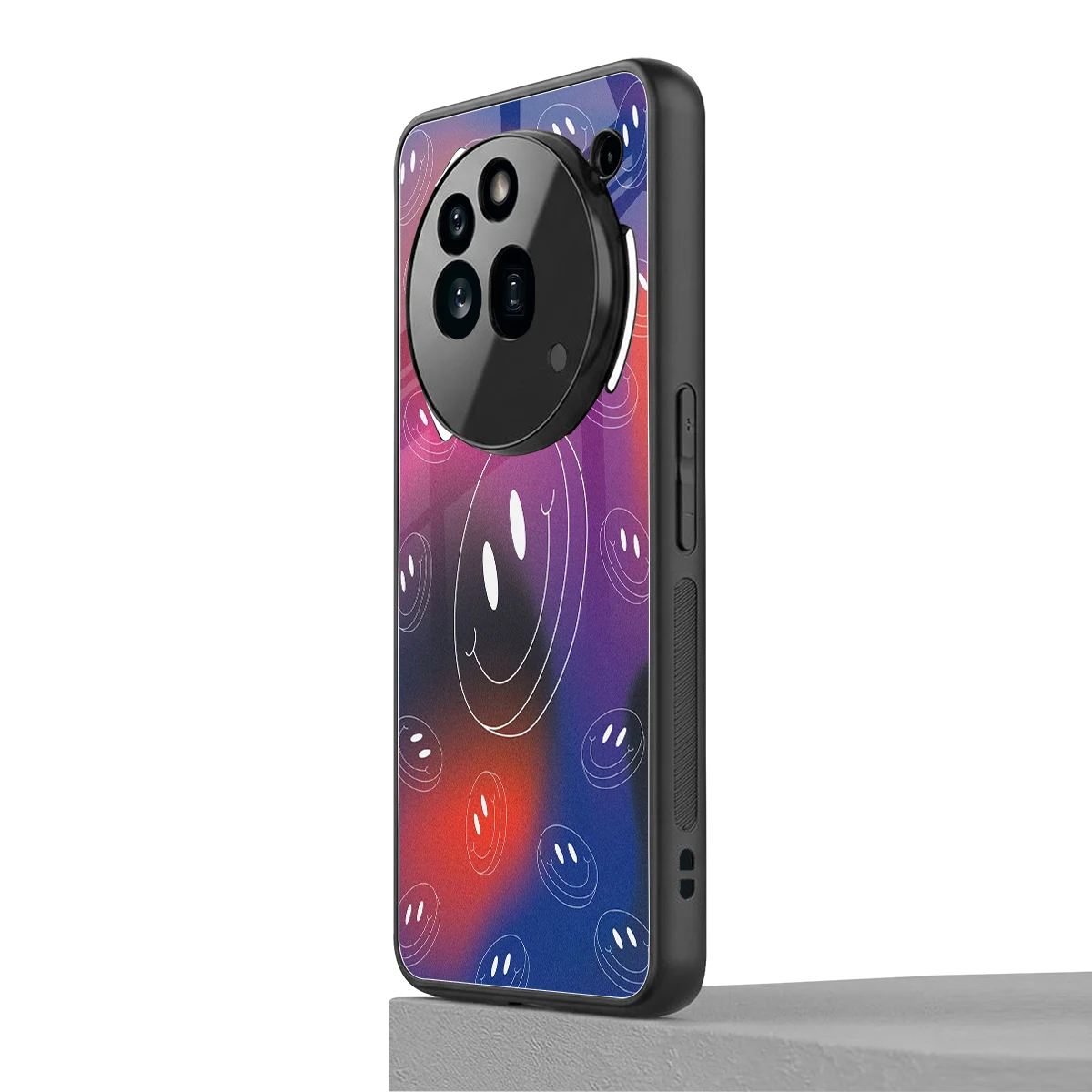 Happy Vibes nothing phone 3a pro mobile cover | shockproof glass phone case